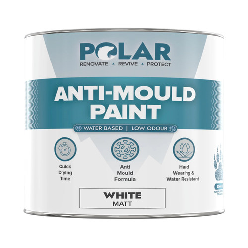 Polar anti mould paint 500ml - anti-mould,