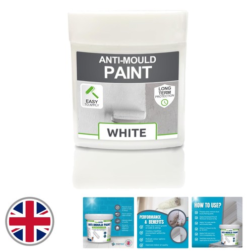 75ml white matt anti - white, anti-mould