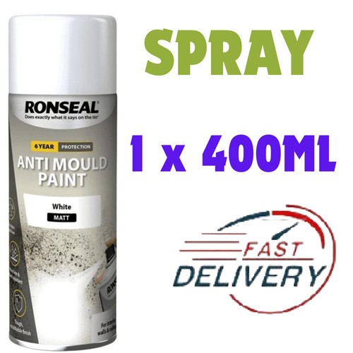 Ronseal anti mould paint white - ronseal,