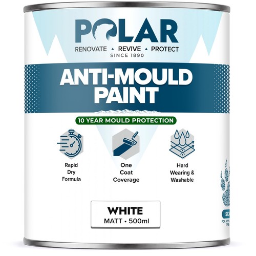Polar anti mould paint white - anti,