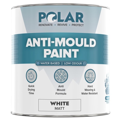 Polar anti mould paint 500ml - polar,
