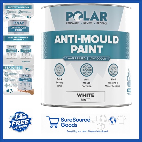 White anti mould - mould, litre